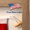 "S" Nautical Flag in Glass-Free Shadow Box Frame - Maritime Tribes USA