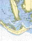 Sanibel Island Nautical Chart Quick-Dry Sport Towel – 30" x 60" Beach & Boat Towel - Maritime Tribes USATowel