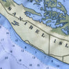 Sanibel Island to Boca Grande, FL Nautical Map Scarf - Maritime Tribes USAScarf