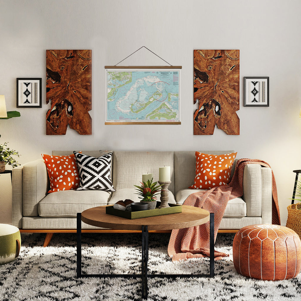 Imray's Bermuda Nautical Chart Scroll