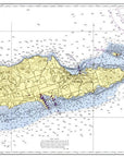 St. Croix, U.S. Virgin Islands Chart Placemat - Maritime Tribes USALaminated Placemat