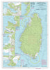 St. Lucia Nautical Chart Canvas Wall Scroll - Maritime Tribes USA