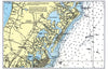 Stone Harbor, New Jersey Chart Placemat - Maritime Tribes USALaminated Placemat