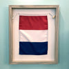 "T" Nautical Flag in Glass-Free Shadow Box Frame - Maritime Tribes USA