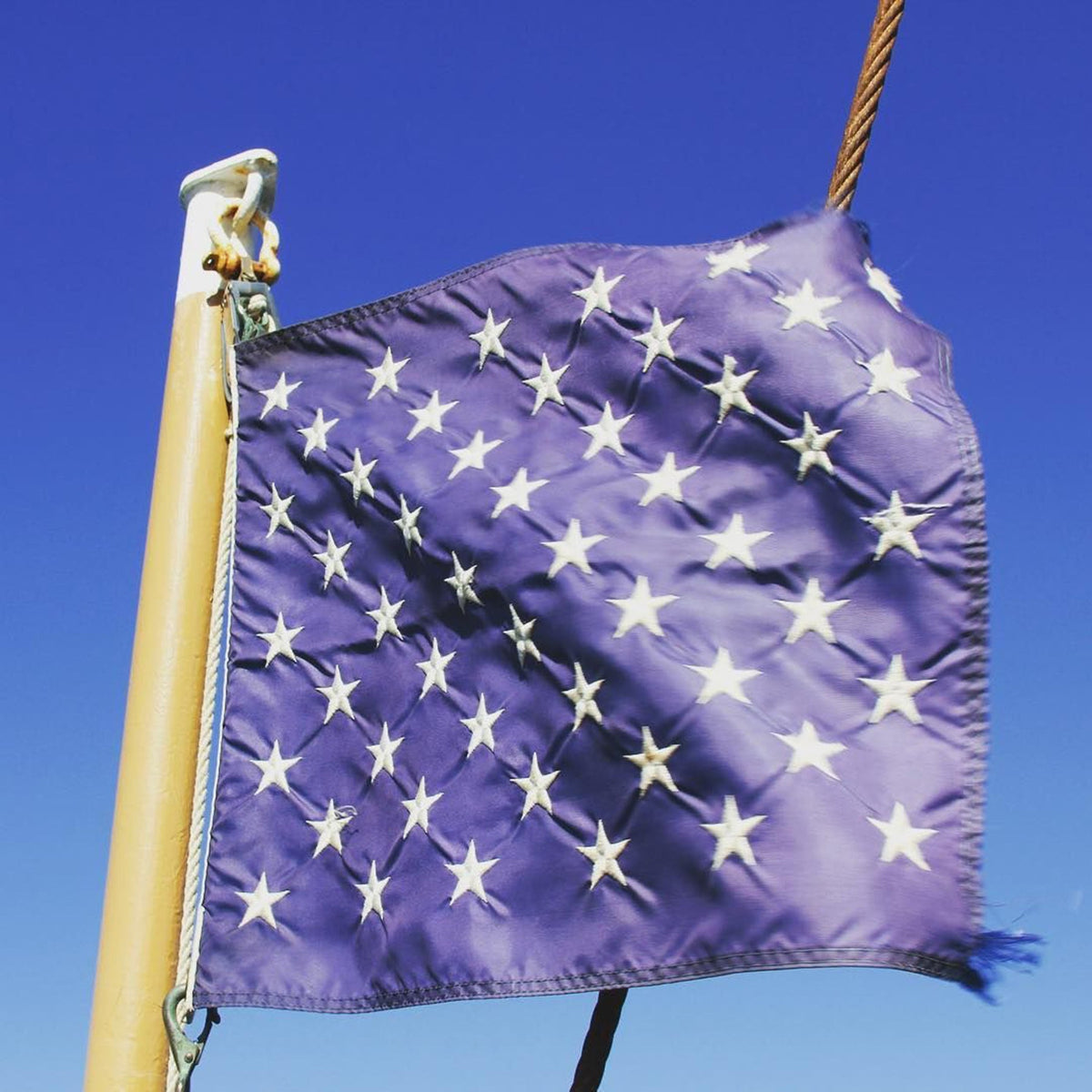 U.S. 'Union Jack' Flag - 10" x 15" - Maritime Tribes USASignal Flag