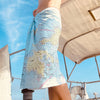 US Virgin Islands Imray Chart Towel (St. Thomas & St. John, USVI) - Maritime Tribes USA