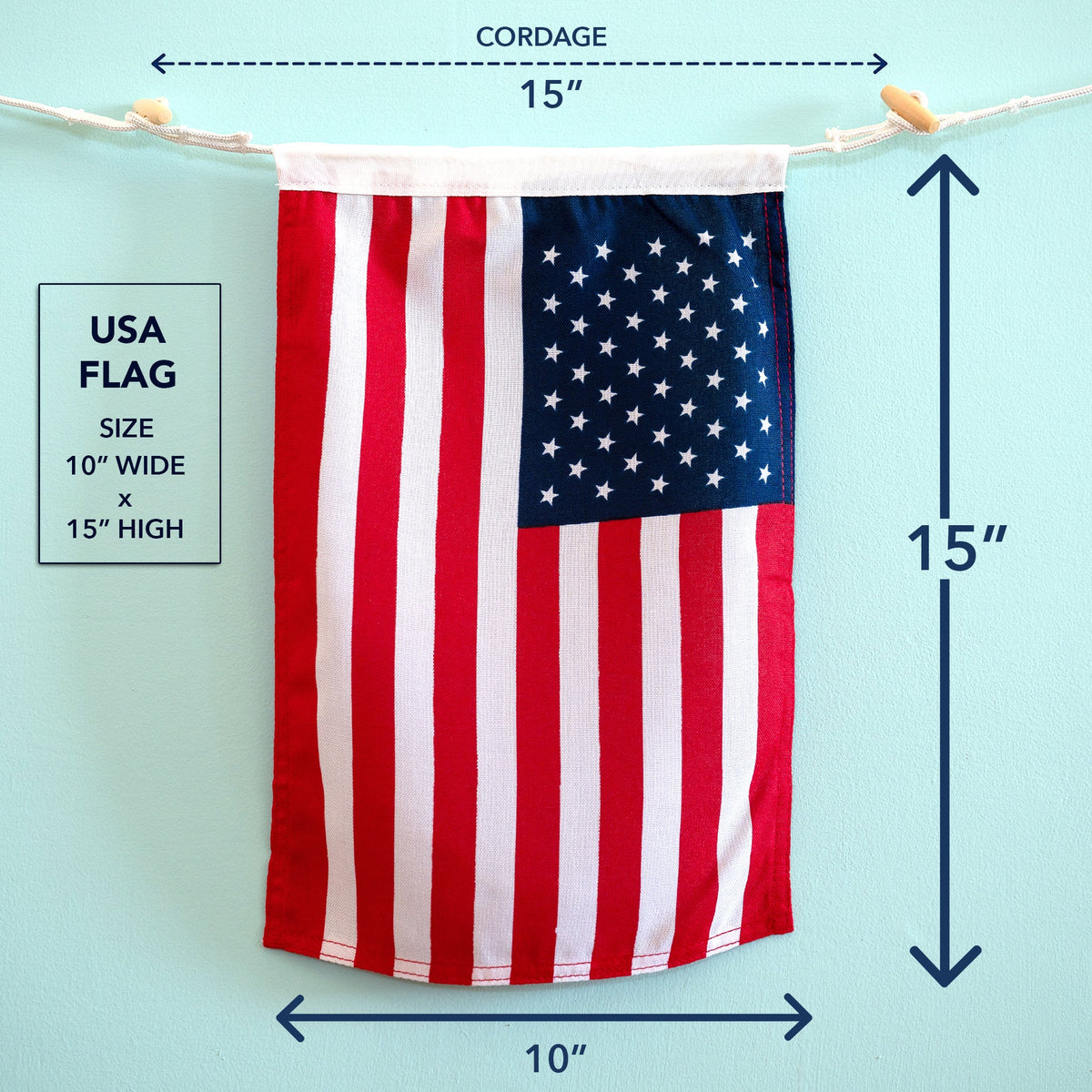 USA / American Flag – Patriotic Maritime Flag - Maritime Tribes USASignal Flag