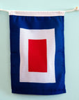 W (Whiskey) Nautical Signal Flag – Traditional Maritime Code Flag - Maritime Tribes USASignal Flag
