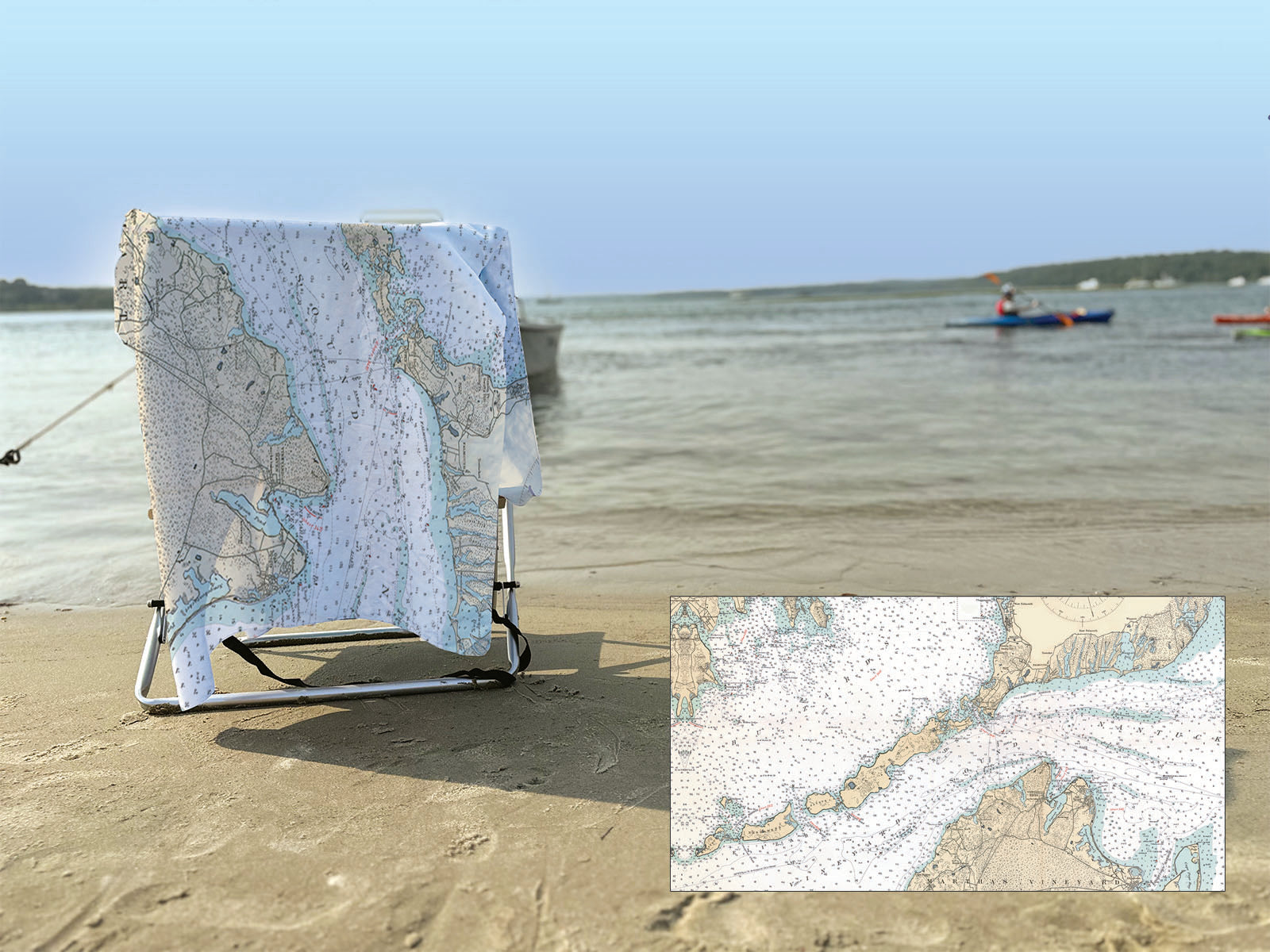 woods hole falmouth Mass to Cuttyhunk beach towel