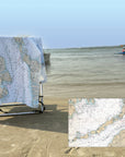 woods hole falmouth Mass to Cuttyhunk beach towel