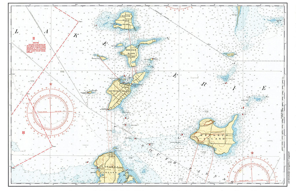 Islands of Lake Erie Single Placemat