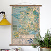 Magnetic Poster Hanging Kit, Vertical Poster Scroll