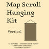Magnetic Poster Hanging Kit, Vertical Poster Scroll