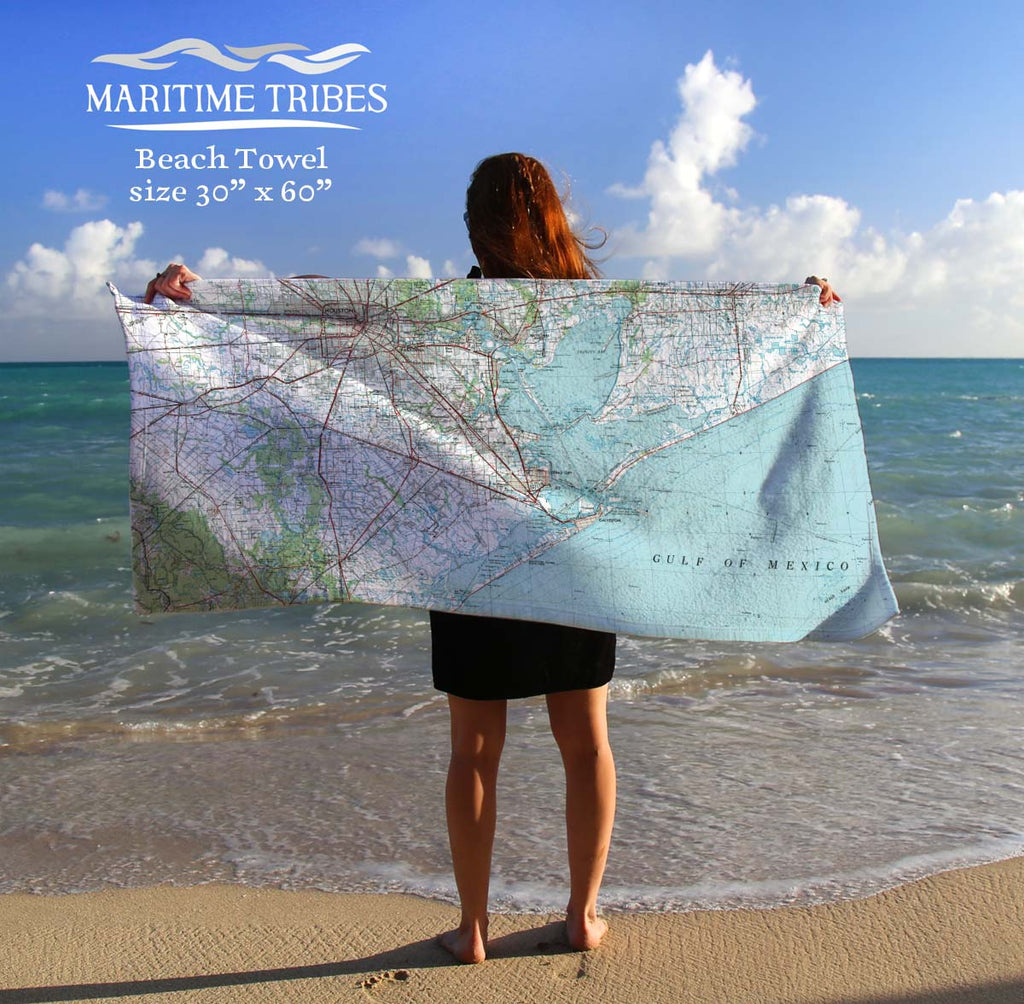 Galveston Texas Topo Map