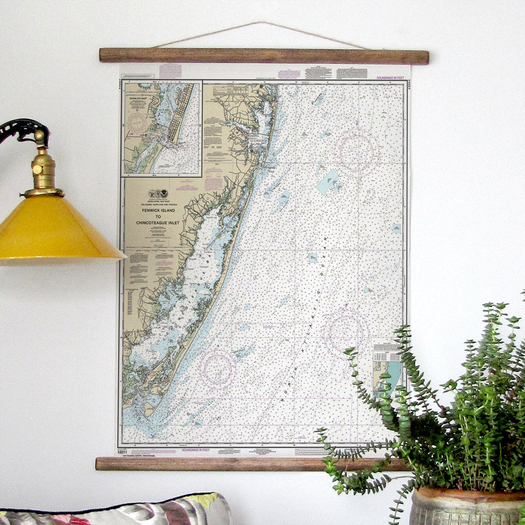 Fenwick Island to Chincoteague Inlet Scroll