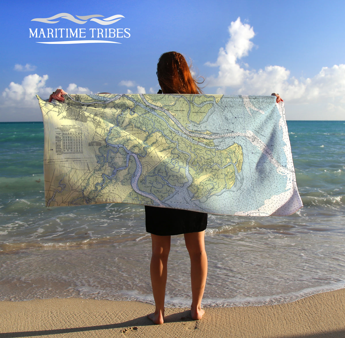 Savannah, GA Beach Towel