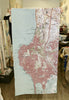 La Jolla to Mission Beach vintage topo map
