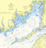 Buzzards Bay (including Cutty!) Nautical Chart Shower Curtain - Maritime Tribes USAShower Curtain