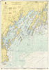 Casco Bay to Harpswell Nautical Chart Scroll - Maritime Tribes USAScroll
