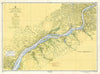 Delaware River Wilmington to Philadelphia 1959 Scroll - Maritime Tribes USAScroll