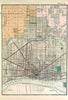 Detroit Vintage Map Scroll - Maritime Tribes USAScroll