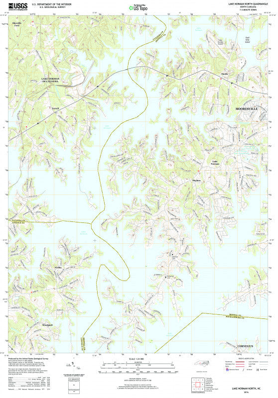 Lake Norman North, North Carolina Scroll