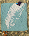 Eastern Shore of Virginia Sea Glass Blanket - Maritime Tribes USABlanket