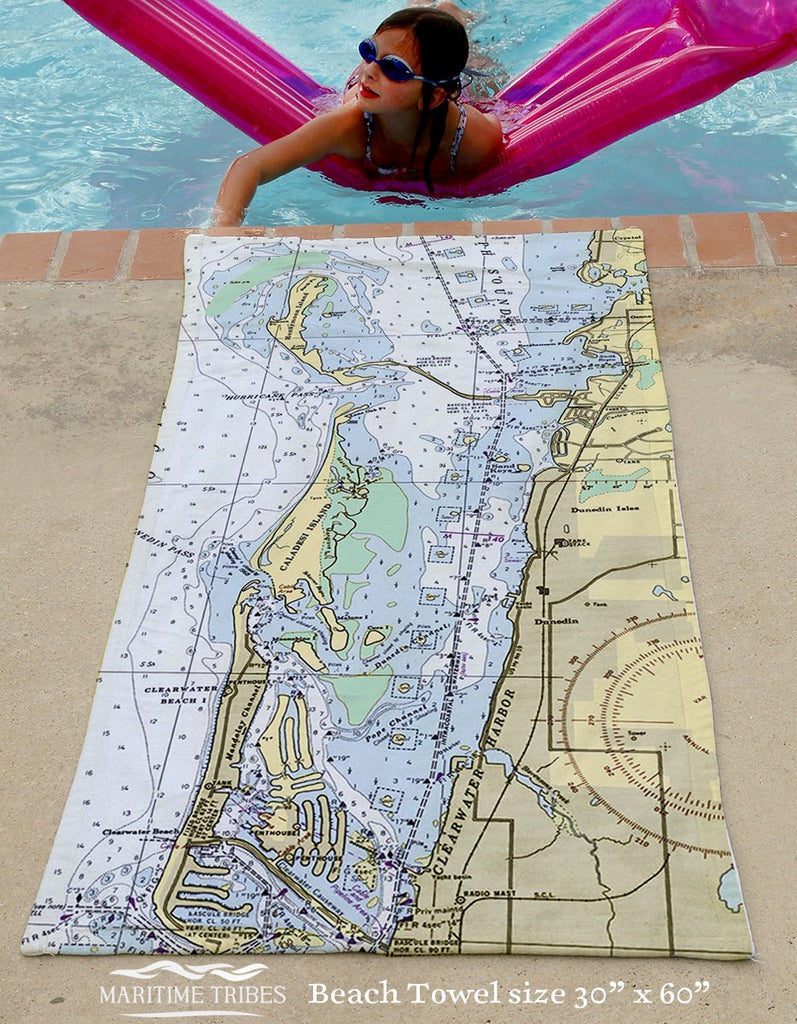 Honeymoon Island Quick Dry Towel - Maritime Tribes USATowel