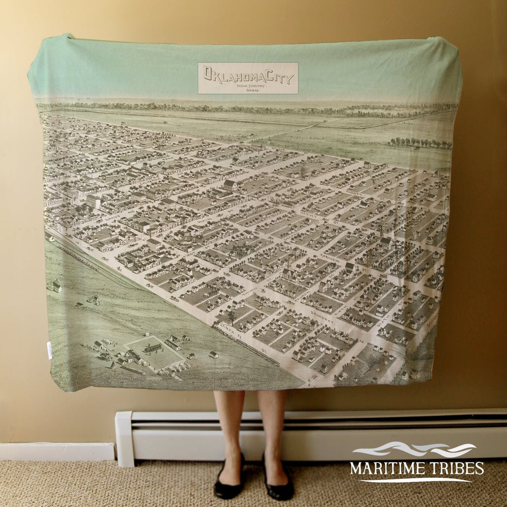 Oklahoma City, OK Blanket - Maritime Tribes USABlanket
