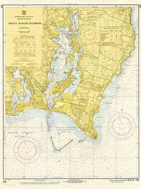 Point Judith Harbor Scroll - Maritime Tribes USAScroll