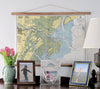 Savannah, GA & Wassaw Sound Nautical Chart Scroll - Maritime Tribes USAScroll