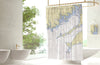 SouthCoast Nautical Chart Shower Curtain - Maritime Tribes USAShower Curtain