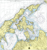 Southold, North Fork, NY Nautical Chart Shower Curtain - Maritime Tribes USAShower Curtain