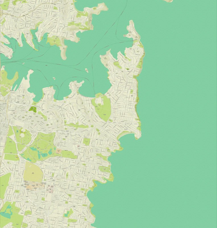Sydney, AU Shower Curtain - Maritime Tribes USAShower Curtain