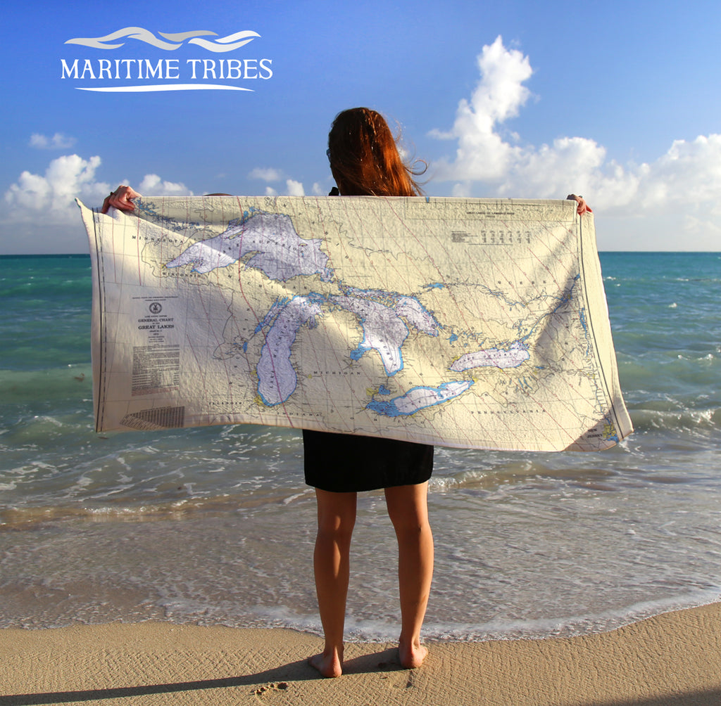 Great Lakes Nautical Chart (all lakes)